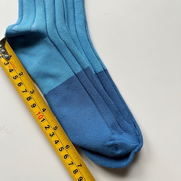 Vivienne Westwood Blue Gradient Socks - Picture 3 of 5
